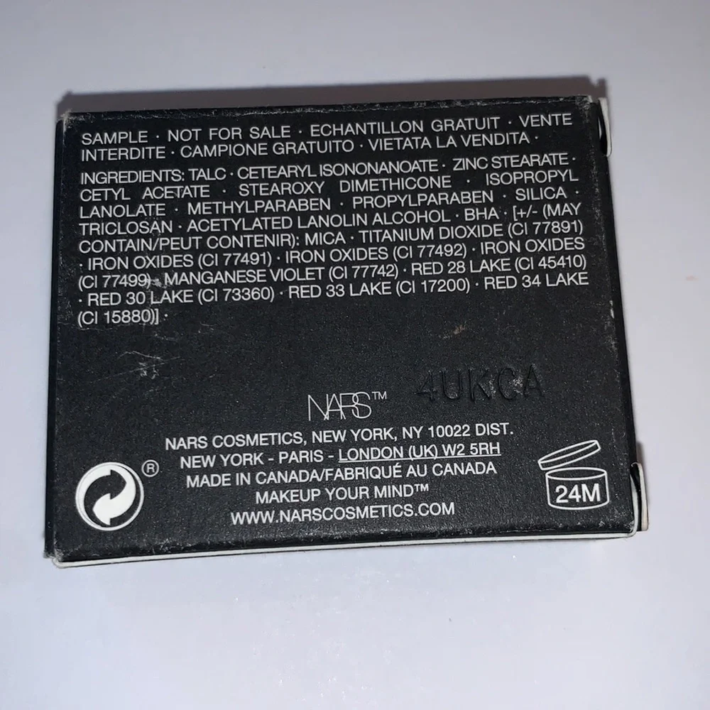 NARS new box